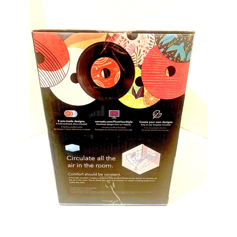 Vornado PIVOT 3U Whole Room Air Circulator - White (84194968) - Picture 5 of 5